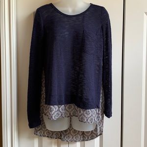 Xhilaration sweater navy